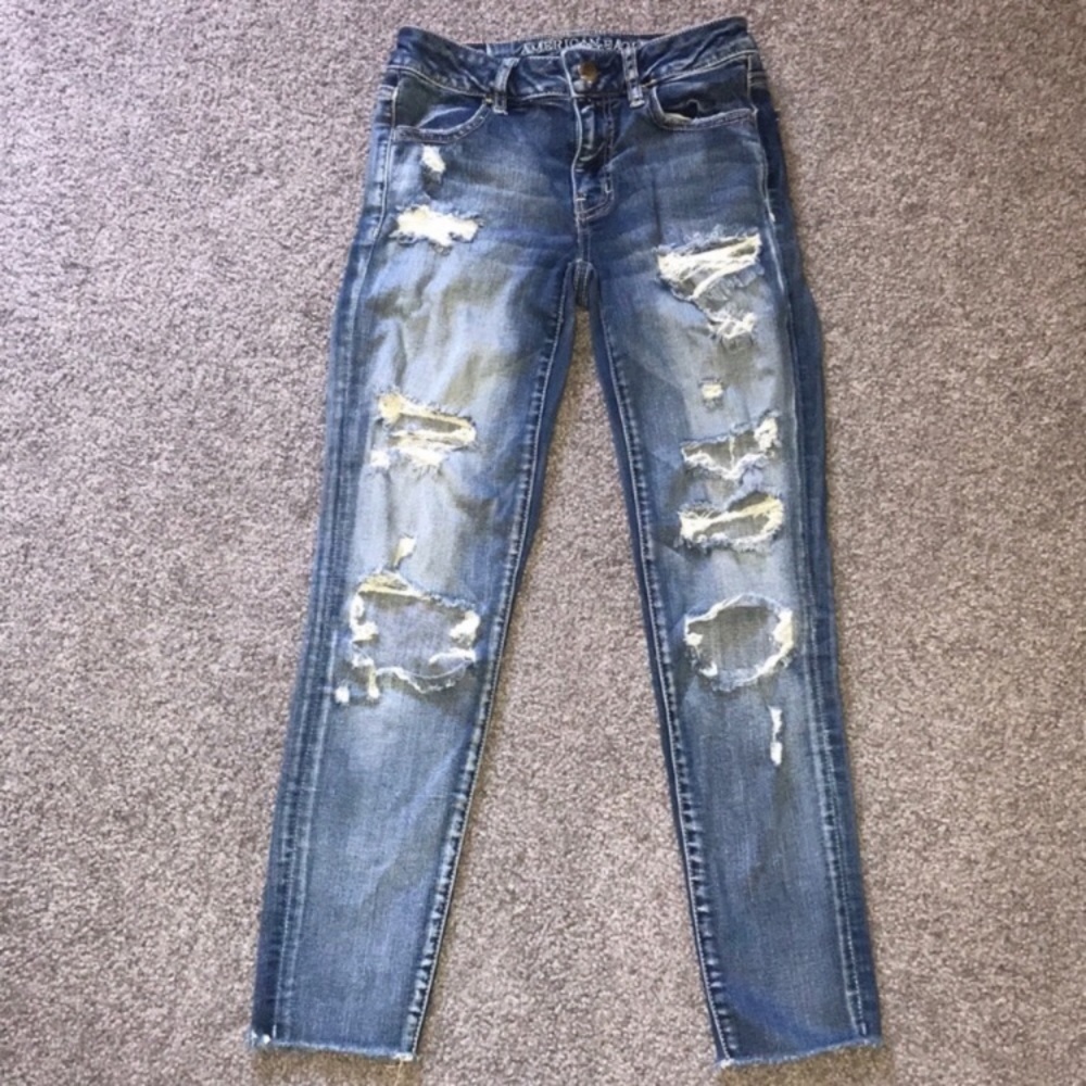 American Eagle Jegging Crop